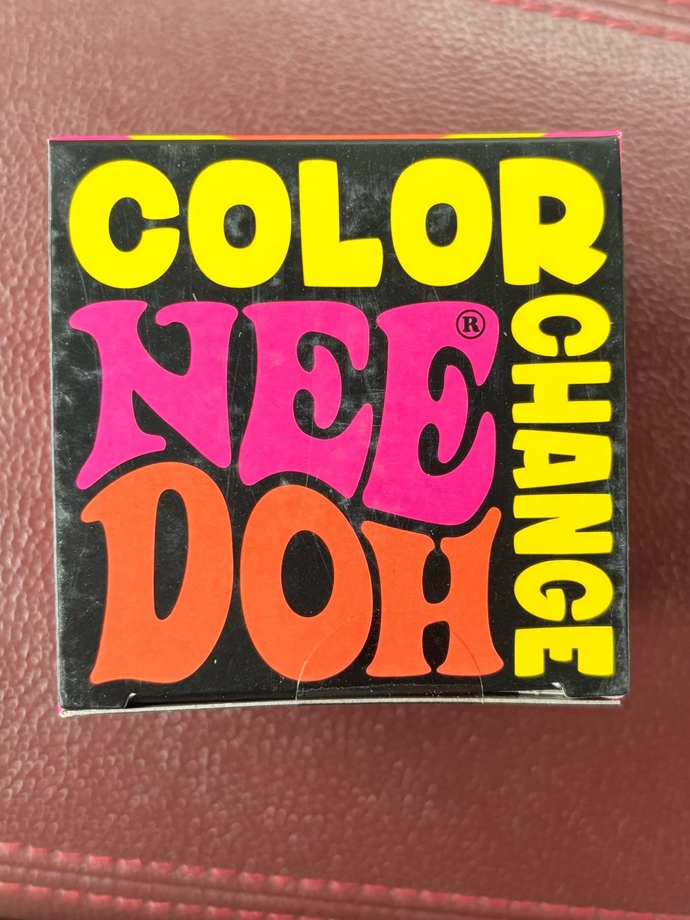 NeeDoh Color Change New in Box- Yellow